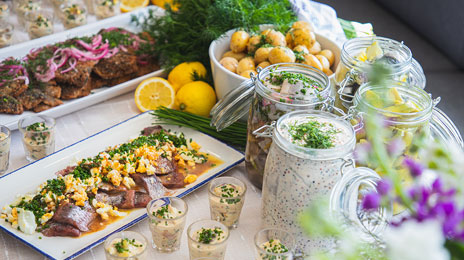 Grande Buffet - Smörgåsbord-teemapöytä